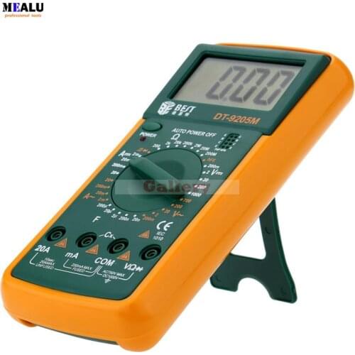 Best Dt-9205m Intelligent Digit Multi Meter Function Handheld Large Screen Lcd Multimeter
