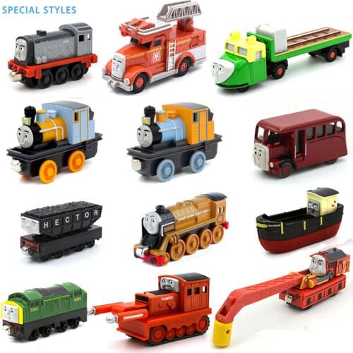 Thomas and Friends Metal Diecast Magnetic Train Thumper Rocky Victor Flynn Genuine Rare Collection Children Toy Birthday Gift