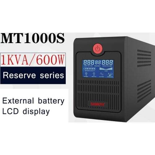 Multipurpose Uninterruptible power supply MT1000S / 600W can be customized to external battery voltage regulator long delay