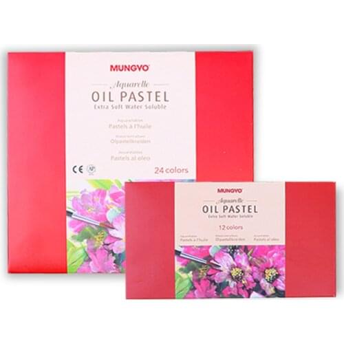 MUNGYO MAO-12/24 water soluble crayon color colorful stick water soluble oil painting stick