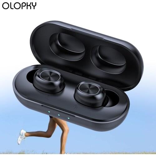 New Fashion Sport Bluetooth 5.0 TWS Earphones Touch Control Stereo Sound HIFI Headset IPX5 Waterproof Wireless Earbuds Earphone
