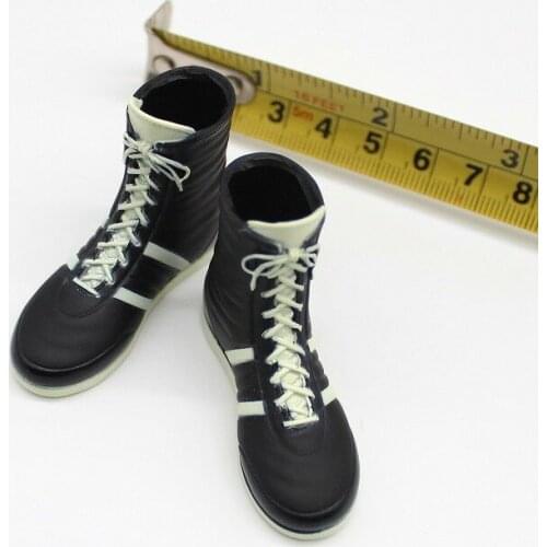 1/6th Male Soldier Plastic Hollow Boxing Shoes Model for 12" Action Figure Doll