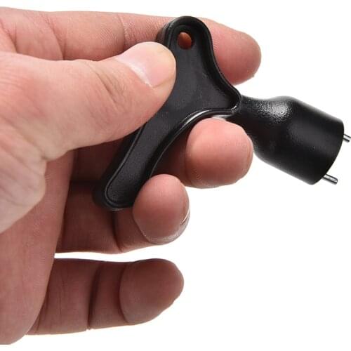 Practical Plastic Black Golf Shoe Cleats Wrench Spike Removal Accessories Tool Club Tranning Aids