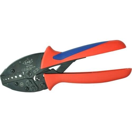S-1741 High Quality Hand Crimping Tools for crimping coaxical cables Fiber optic, Belden 8218 Ratchet Pliers