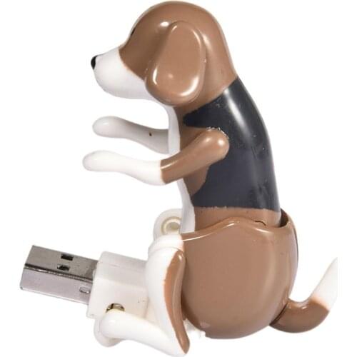 Cute Universal U Disk Portable U Disk Puppy Shape Movable Metal ABS USB 16G 32G 64G