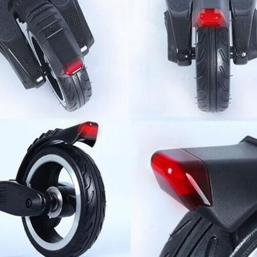 Rear Wheel Bracket Saddle Rack for Carbon Fiber JACK HOT JASION Electric Scooter Brake Fender Rear Shelves Frame with Safe Light