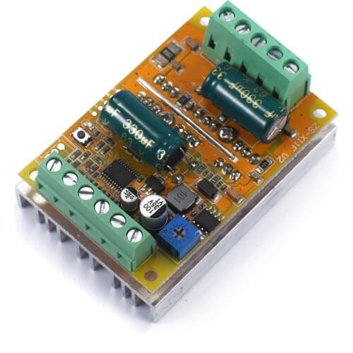 DC6.5-50V 380W BLDC Three Phase DC Brushless Motor Controller PWM Without Hall Sensor Hall Motor Control Driver Board Dropship