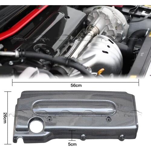 Refit For Toyota Scion TC 2004-2009 Car Auto Carbon Fiber Front Engine Cover Protector Kit s730