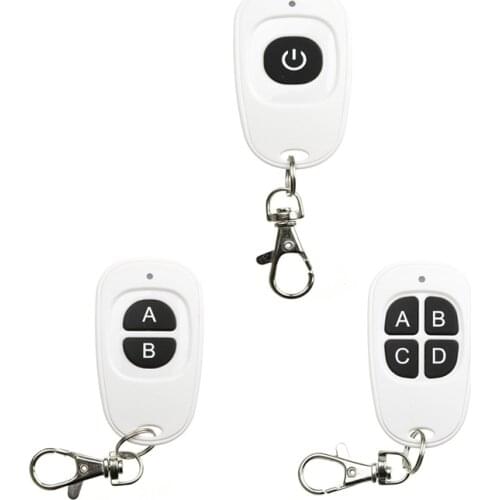 Xuanlongyuan 1 2 4 CH 1CH 2CH 4CH white Wireless Remote Control RF Transmitter,315/433.92 MHZ/lamp/ window/Garage Door /shutters