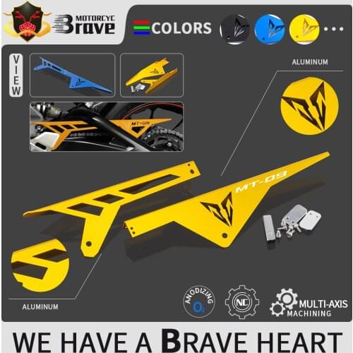 Motorcycle Parts Chain Belt Guard Cover For Yamaha MT 09 / abs / street rally Tracer 900 XSR900 MT09 Tracer900 XSR 900 2020