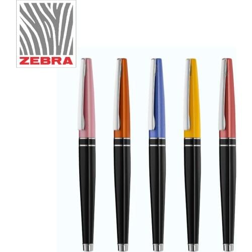 1Pcs Japan ZEBRA Retro Metal Pole Gel Pen JJ93 Limited 0.5mm Student Black Pen Writing Office Signature Pen