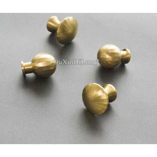 Brand New 2PCS Pure Brass European Furniture Handles Drawer Pulls Cupboard Wardrobe Kitchen Shoe TV Wine Cabinet Pulls Knobs
