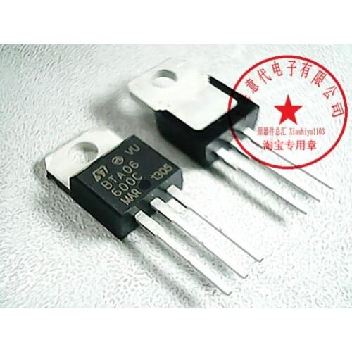 5pcs BTA06-600C TO-220