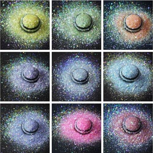 Shining Sugar Nail Glitter Candy Coat Powder Sugar Coating Effect Powder Nail Pigment Powder Nail Art Decorations Dust Resin DIY