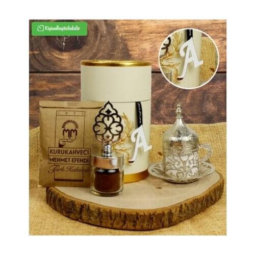 Personalized premium English coffee set and box