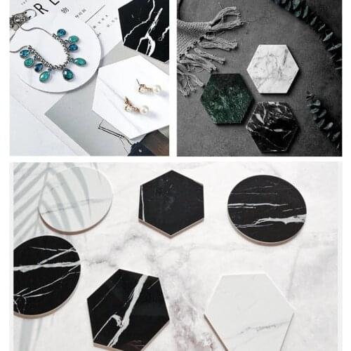 Pvc Marble Mat Soft Rubber Photo Ornaments Jewelry Jewelry Nail Art Props Coaster Photography Shooting Props