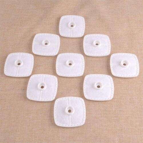 LETAOSK 9Pcs White Air Filter Rubber & Cotton A226000350 A226000351 Fit For Echo SRM-266/280 PB-251 PB-255 PB-265