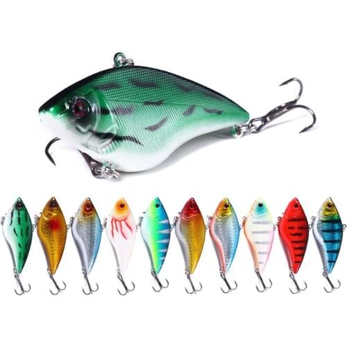 Mini VIB double hook lure 7CM-16G horsemouth bass fishing bait long shot hard bait Fishing lure
