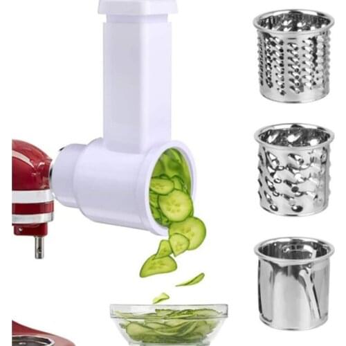 A Set Of Detachable Meat Grinder Slicer Chopper Accessories For Mixer Vegetable Grinder Parts Kitchen Gadget Set