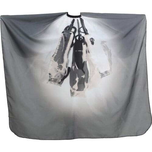 Nylon Hairdresser Cut Cape Antistatic Hairdressing Wrap For Haircutting Waterproof Barber Haircut Gown Apron Salon Styling Cloth