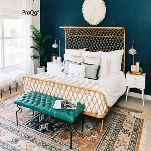 Ngryise 1 Set ins minshuku children rattan bed