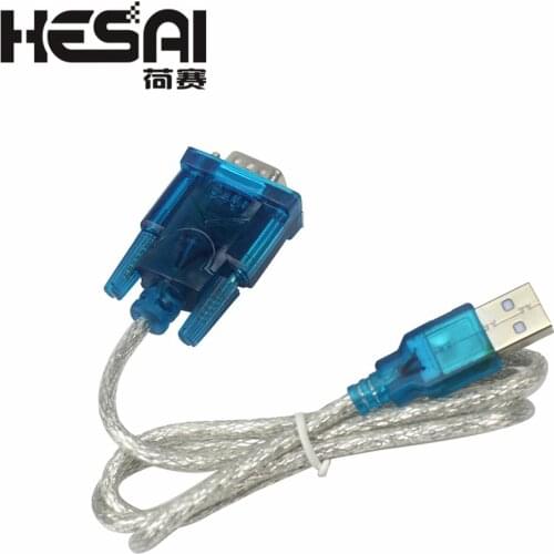 HL-340 New USB to RS232 COM Port Serial PDA 9 Pin DB9 Cable Adapter Support Windows7-64