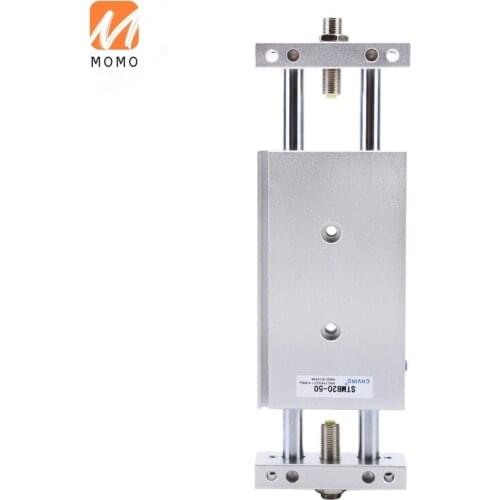 High Quality Double Piston Rod Air Actuator Stroke Slide Table Pneumatic Lift Cylinder