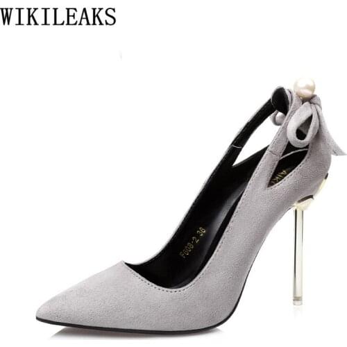 High Heels Sexy Pumps Women Shoes Wedding Shoes for Women Bride Butterfly Knot Party Shoes for Women Korean Fashion Zapatillas