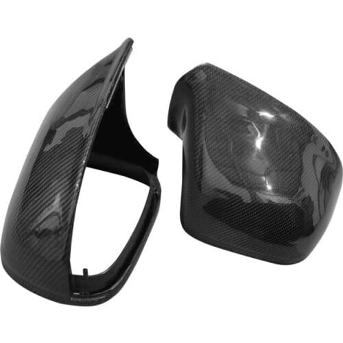 Fit For Audi Q5 Carbon Fiber Mirror Case 2010-2018 Replacement No Lane Change Assist Car Modification Accessories Sticker