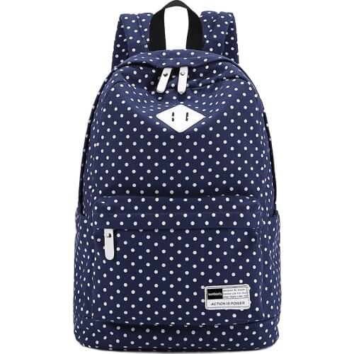 Women Stylish Backpack for School Teenagers Girls School Bag Ladies Backpack Female Canvas Back Pack Mochila Backpack