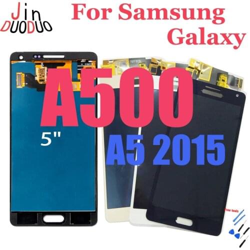 For Samsung Galaxy A500 A5 2015 Display Touch Screen LCD Digitizer Assembly Replacement