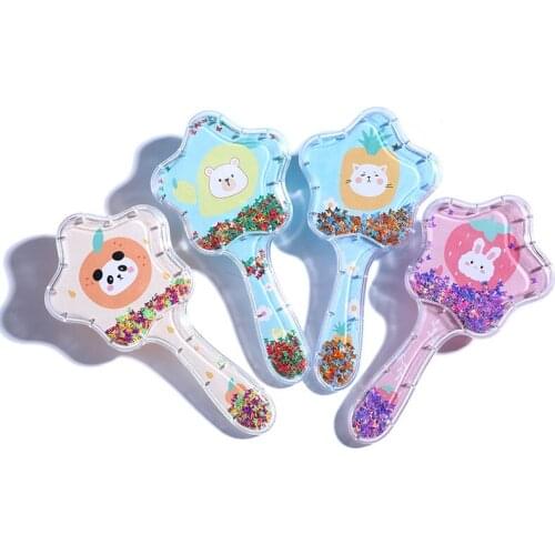 1Pcs Baby Anti-Static Hair Comb Cartoon Cute Airbag Comb Hairbrush Hairdressing Straight Curly Hair Comb