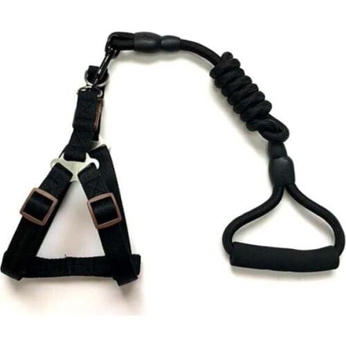 1pcs dog traction leash dog chain solid color walk dog leash collar medium and large dog rope pet supplies