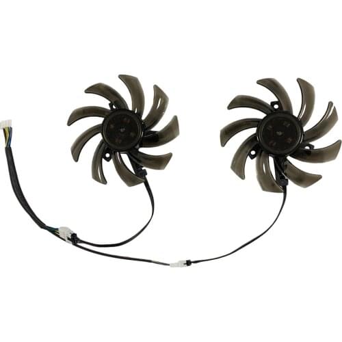 2Pcs/set RTX2060 GPU VGA Cooler Fan GA91S2U For Gainward RTX 2060 Ghost Grphics Cards Cooling As Replace