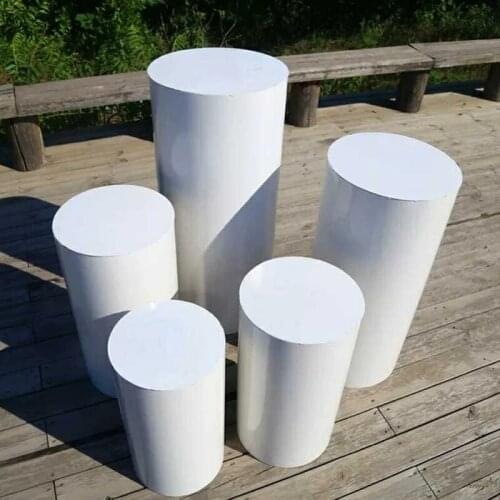 2021 New Products Round Cylinder Pedestal Display Art Decor Plinths Pillars For DIY Wedding Party Decorations