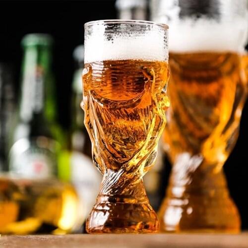 350/850ml Creative Football Hercules Beer Glass Crystal Cup Tumbler Stemless Wine Cup Bar Juice Whisky Vodka Beer Spirits Glass