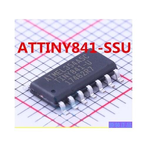 10-20pcs/lot ATTINY841-SSU ATTINY841 SOP14 100% New Original