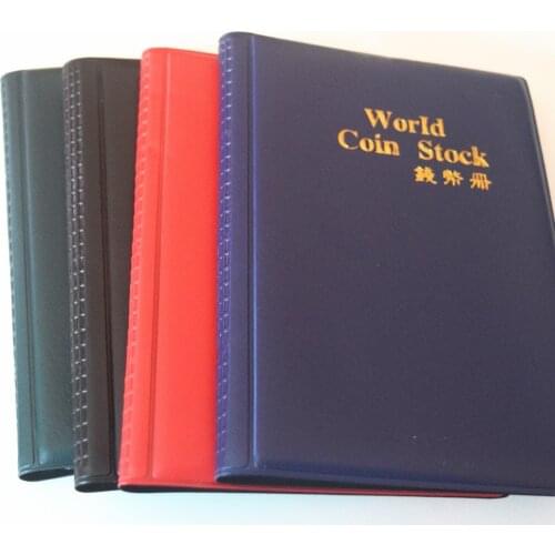 10 Pages 120 Pockets album for Coins Collection Book Home Decoration photo album PVC Coin Album Holders Collection Book