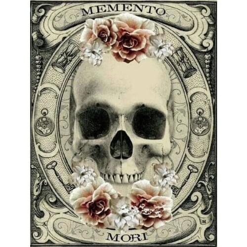 Diamond Embroidery 5D DIY Diamond Painting Skull Rose Flower Full Square Diamond Painting Cross Stitch Rhinestone Mosaic Picture