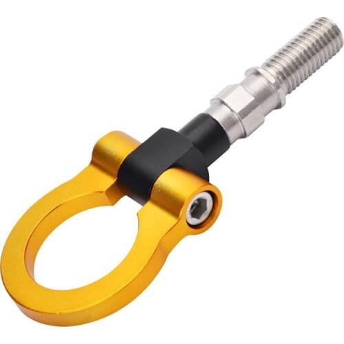 NS Modify Univesal Japanese Trailer Hook Car Styling Tow Hook Aluminum Car Rear Front Trailer Racing Ring Auto Accessories