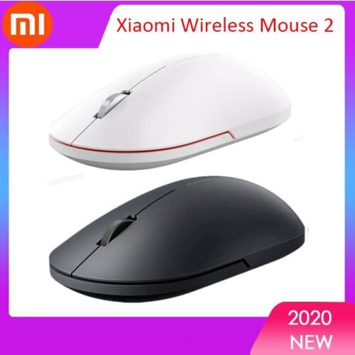 New Xiaomi Wireless Mouse 2 Xiaomi Mouse Lite 2.4GHz 1000dpi Game Mouses Optical Mouse Mice Mini Ergonomic Portable Mouse