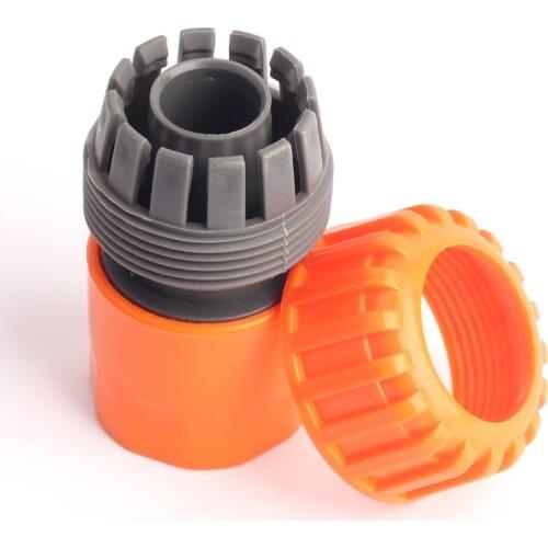 ABS G 3/4'' Water Hose Quick Connectors Garden Pipe/Tubing Fittings Orange Removable Water Plumbing Irrigation Repair Hose Joint