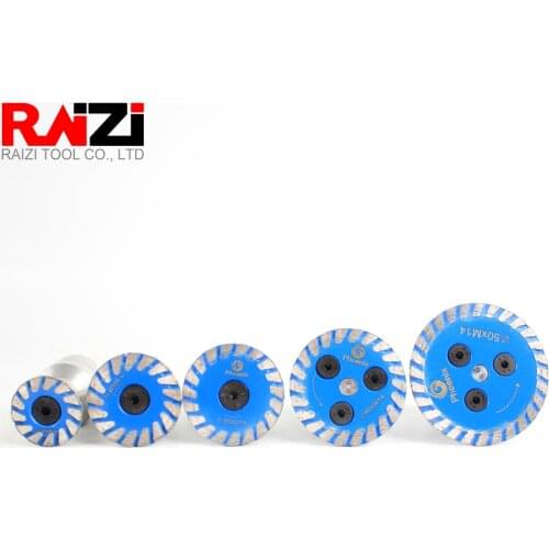Raizi Phoenix 5pc 25,30,35,40,50mm diamond cutting grinding engraving saw blade removable flange concrete stone carving saw disc