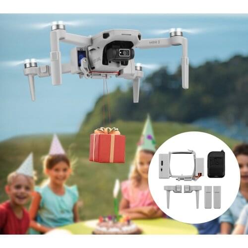 Mavic Mini 2 Drone Delivery Device Payload Air Dropper System Wedding Fishing Bait Search & Rescue for DJI Mini 2 Accessories