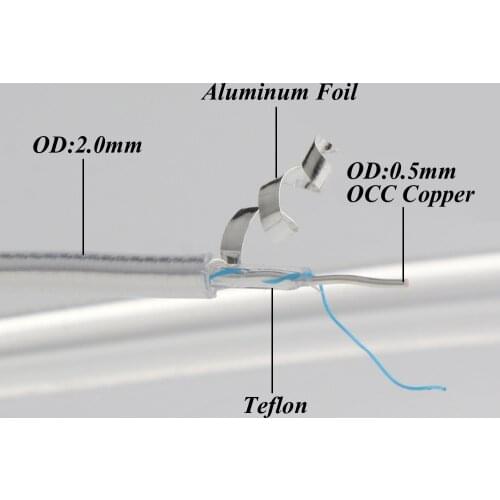 Odin Top-rated 7N Silver Plated for audio Speaker Audio Signal Cable hifi audio video extend cable balance line