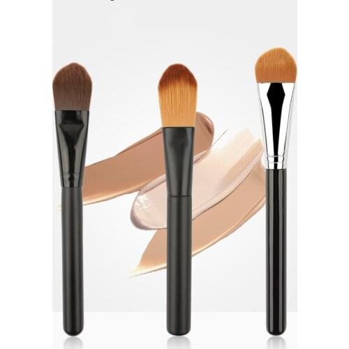 Foundation brush professional liquid flat brushes for face makeup set tools beauty essential Make Up Brushes