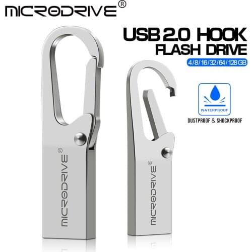Mini Metal USB Pen drive 128GB 64GB 32GB 16GB 8GB 4GB Slim flash key pendrive micro drivepen memory sticks u disk USB pen