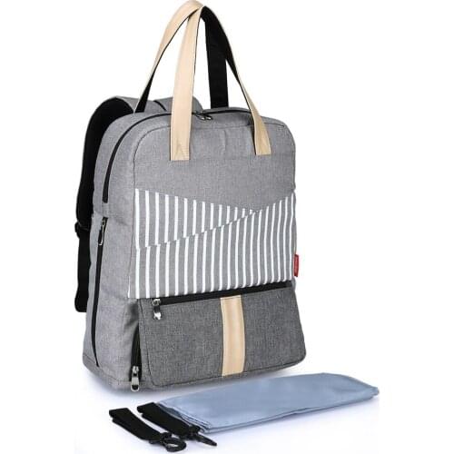 Multi-Functional Portable Backpack Large Capacity Mummy Bag Mother and Baby Go out Backpack Mother Bag Maternity Package