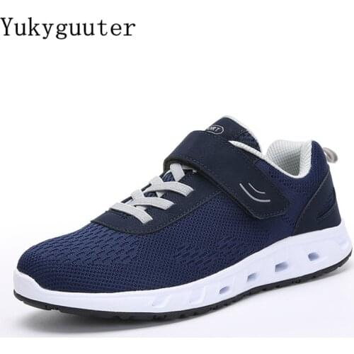 Men Running Shoes Sports Sneakers Breathable 2018 Autumn Winter Walking Mesh Shoes Men Athletic Lace Up High Quality Comfortable