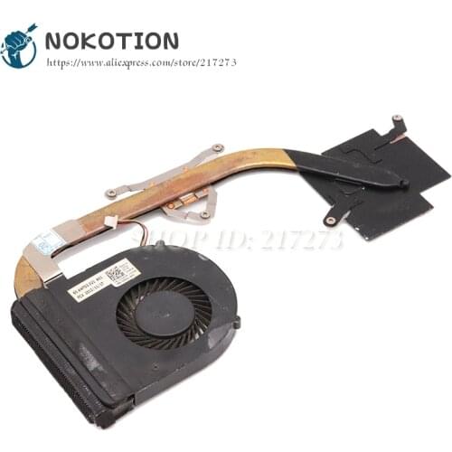 NOKOTION CN-03G63R 03G63R 60.4WT02.022 Radiator For Dell Inspiron 14R 3421 5421 laptop cooling fan heatsink